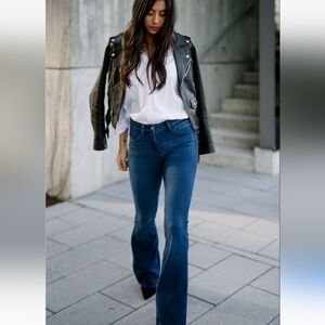 MOTHER Blue Flare Jeans